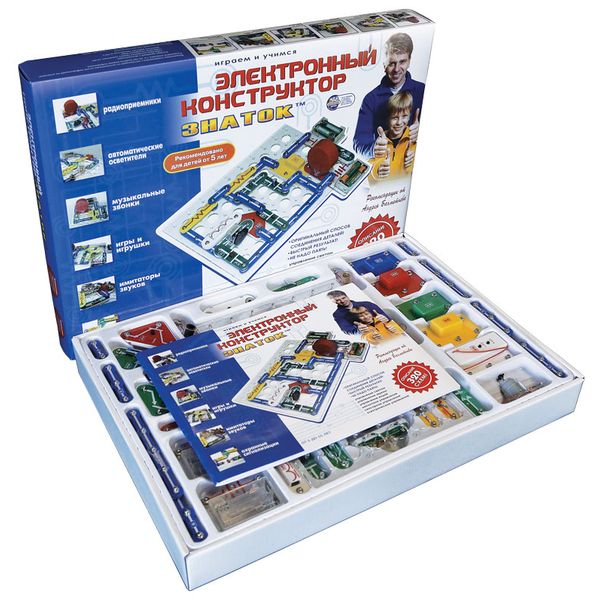 Конструктор детский Знаток 320 схем (70098)