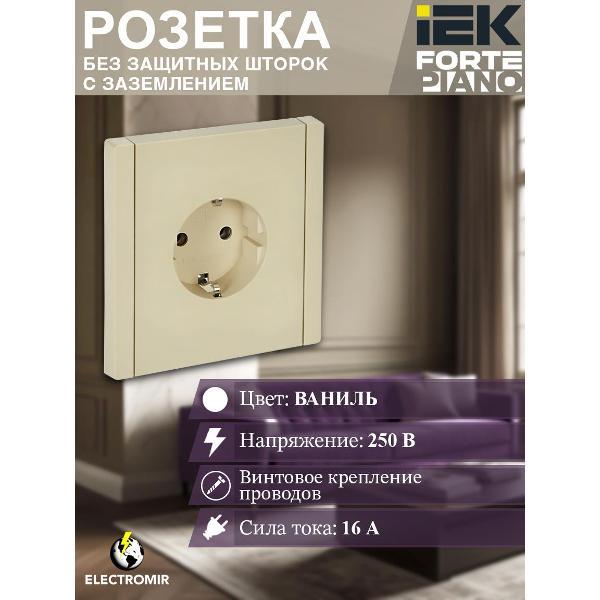 Адаптер-розетка Iek FP-R11-16