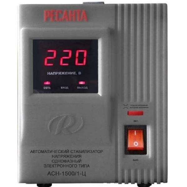 Стабилизатор Ресанта 63/6/3 (АСН-1500/1-Ц) фото