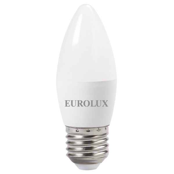 Лампочка Eurolux LL-E-C37-6W-230-4K-E27