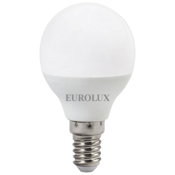 Лампа Eurolux LL-E-G45-7W-230-2,7K-E14