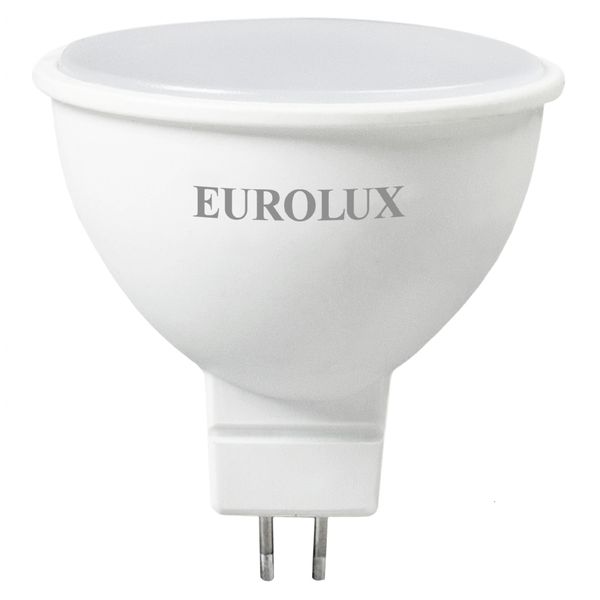 Лампочка Eurolux L-E-MR16-7W-230-2,7K-GU5.3 фото