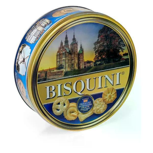 Печенье Bisquini Cдобное печенье "Виды Дании", Старый Замок 454 гр