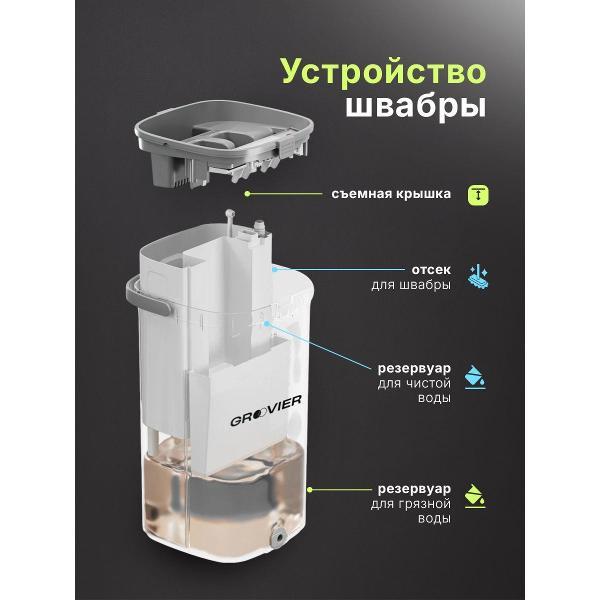Швабра GROOVIER швабрасведром