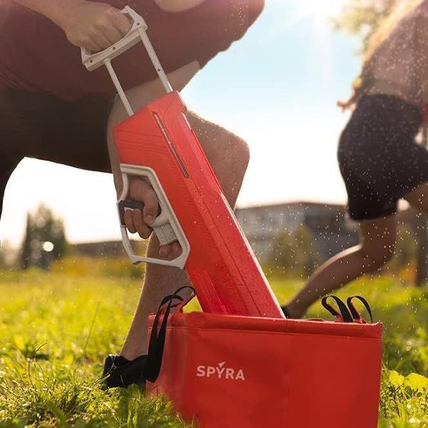 Игрушечное оружие Spyra Водяной пистолет-бластер LX, красный