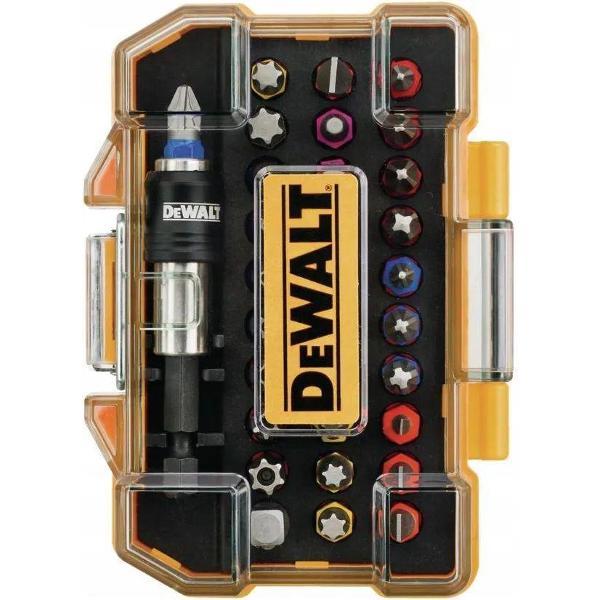 Набор электроинструмента DeWalt Набор бит и торцевых головок DT7969-QZ, 32 предм, серый/желтый, 1 уп.