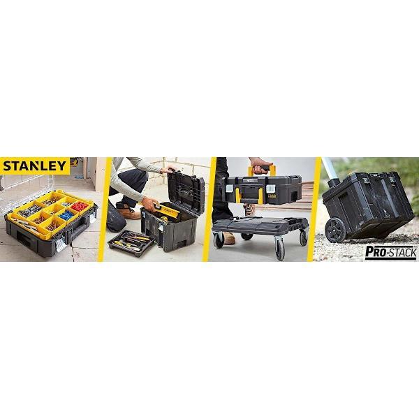 Ящик для хранения инструмента STANLEY Ящик для мастерской Mobilny на колесах 3x (FMST180101)