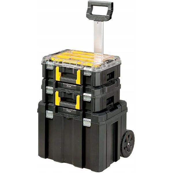 Ящик для хранения инструмента STANLEY Ящик для мастерской Mobilny на колесах 3x (FMST180101)