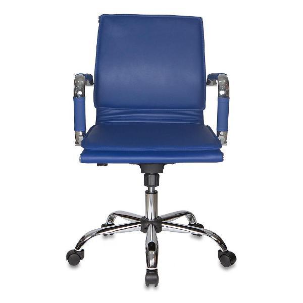 Кресло руководителя Бюрократ CH-993-LOW/BLUE