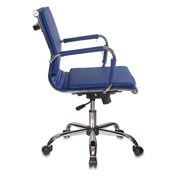 Кресло руководителя Бюрократ CH-993-LOW/BLUE