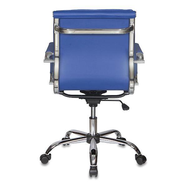 Кресло руководителя Бюрократ CH-993-LOW/BLUE