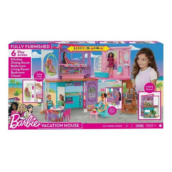 Кукольный домик и мебель Mattel HCD50-TN