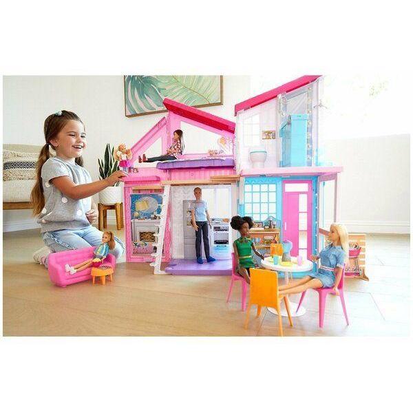 Кукольный домик и мебель Barbie Дом Малибу (FXG57)