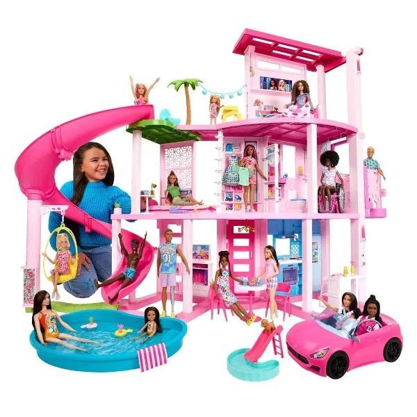 Кукольный домик и мебель Barbie Игровой набор Dreamhouse