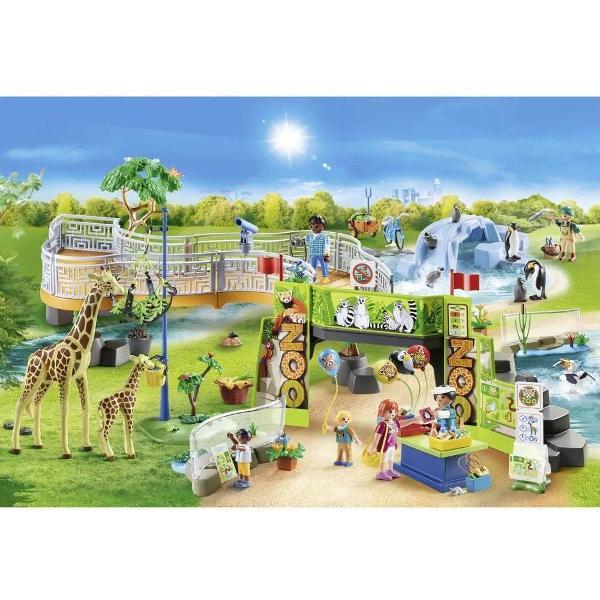 Конструктор электронный Playmobil Приключения в зоопарке 71600
