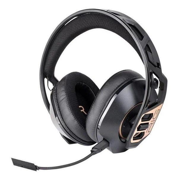 Наушники проводные Plantronics Беспроводная компьютерная гарнитура RIG 700HD, черный/золотистый