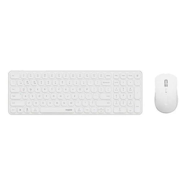 Комплект клавиатура и мышь Rapoo 9350S-WHT