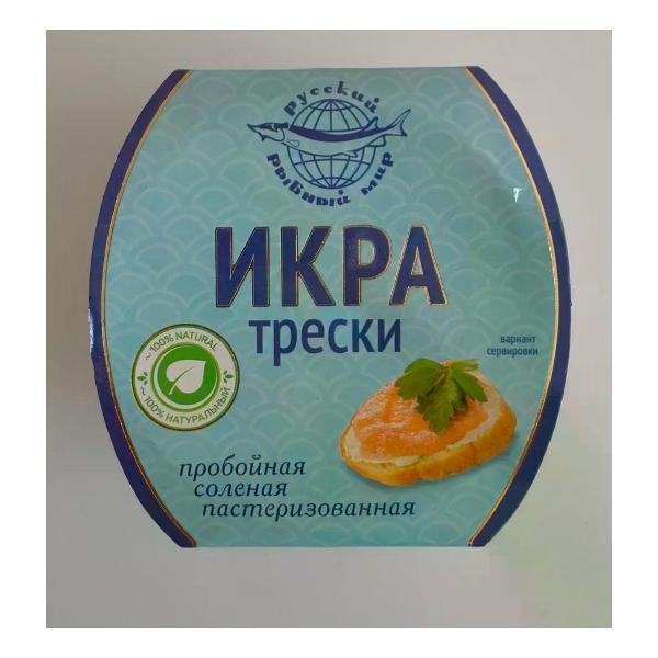 Консервы рыбные нет бренда Икра трески пробойная соленая пастеризованная