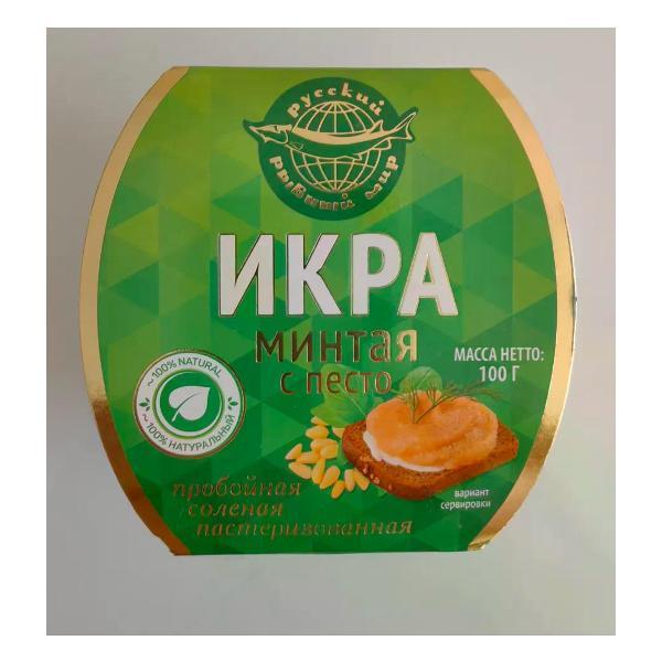 Консервы рыбные нет бренда Икра минтая с песто