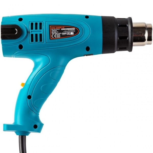 Фен cтроительный Bort BHG-2000N-LK (91275431)