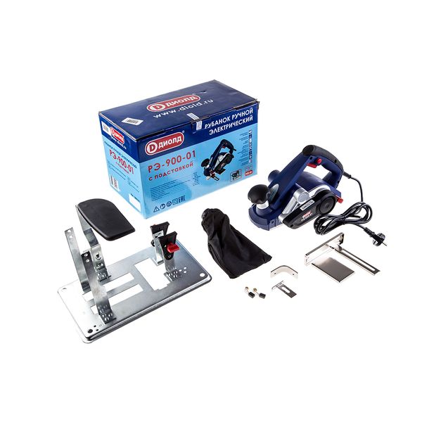 Рубанок Диолд РЭ-900-01 с подставкой (10081071)