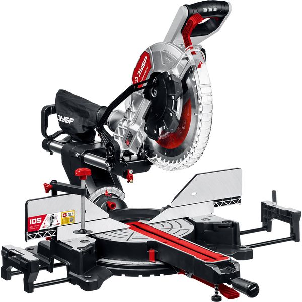 Электропила торцовочная Зубр ЗПТ-305-1800 ПЛ