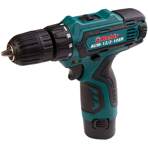 Шуруповерт аккумуляторный Rebir AUM-12/2-10ER