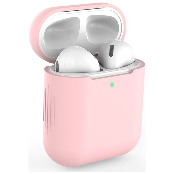 Чехол для AirPods EVA для 1/2 силиконовый Pink (CBAP04P)