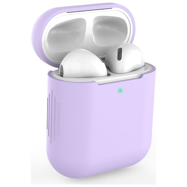 Чехол для AirPods EVA для 1/2 силиконовый Violet (CBAP04PR)