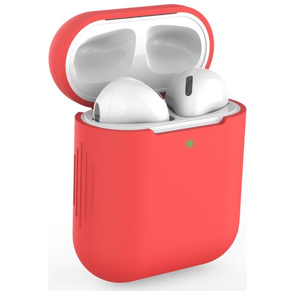 Чехол для AirPods EVA для 1/2 силиконовый Red (CBAP04R)