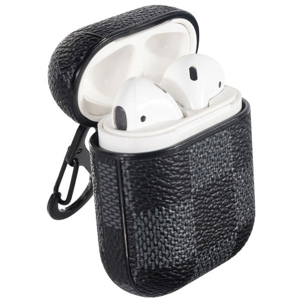 Чехол для AirPods EVA для 1/2 с карабином Gray/Black (CBAP14GB)