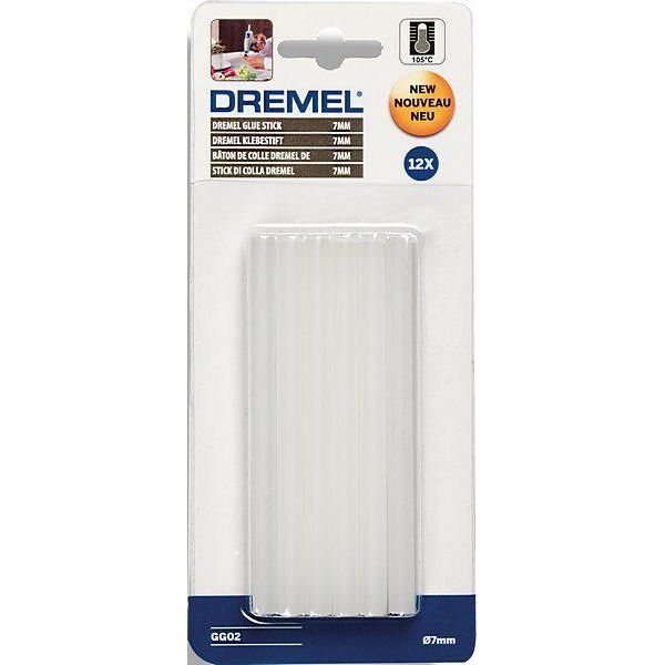 Пистолет клеевой Dremel Ф7х100мм 12шт GG02 (2615GG02JA)
