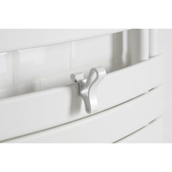 Держатель для полотенцесушителя Atlantic 'бабочка'' для Adelis белый (002231)