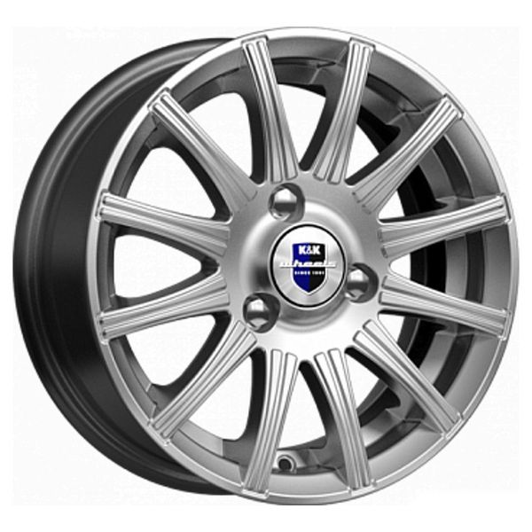Колесный диск K&K Сиеста (КС475) 5,5\R14 5*100 ET38 d57,1 D.Platin.