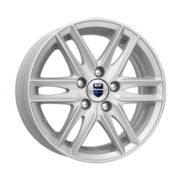 Колесный диск K&K Монтерей (КС534) 6,0\R16 4*100 ET45 d67,1 Сильвер