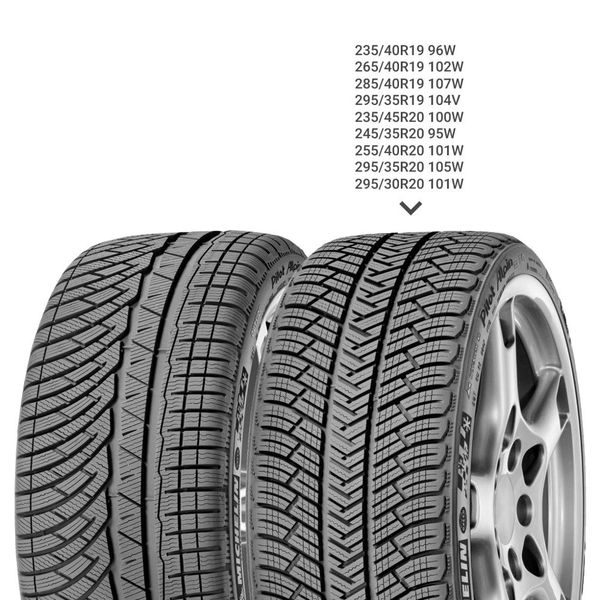 Шина зимняя Michelin 285/40/19 W 107 Pilot Alpin 4 XL