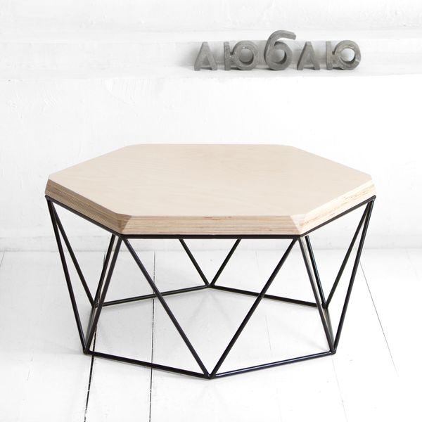 Стол журнальный Archpole 6271 Гексагон фото