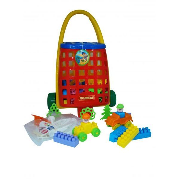 Конструктор детский Palau Toys 44372_PLS Строитель ,101 элем.