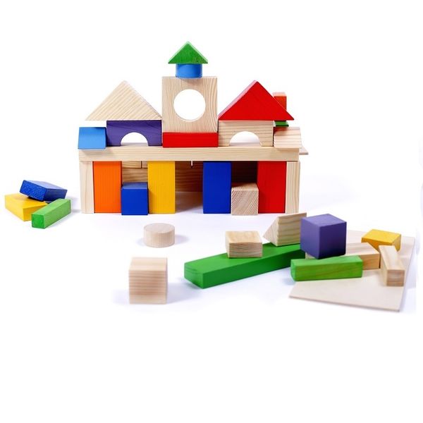 Конструктор детский Paremo PE117-10 Деревянный 51 деталь