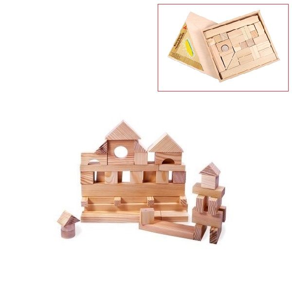 Конструктор детский Paremo PE117-13 Деревянный 35 деталей