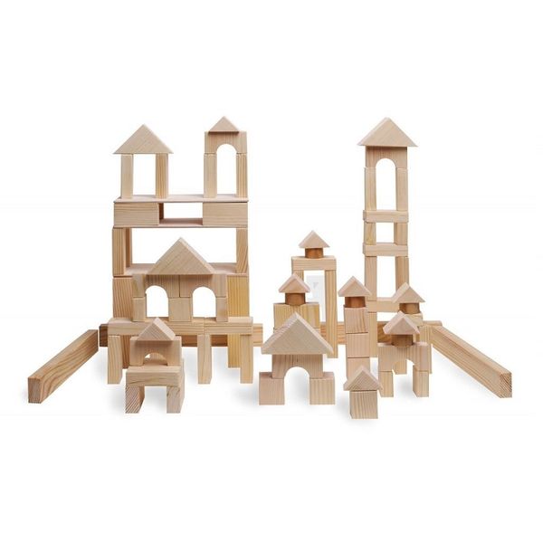 Конструктор детский Paremo PE117-2 Деревянный 85 деталей