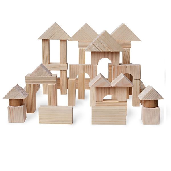 Конструктор детский Paremo PE117-6 Деревянный 51 деталь