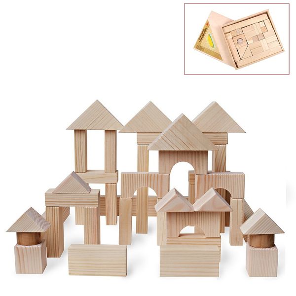 Конструктор детский Paremo PE117-7 Деревянный 51 деталь