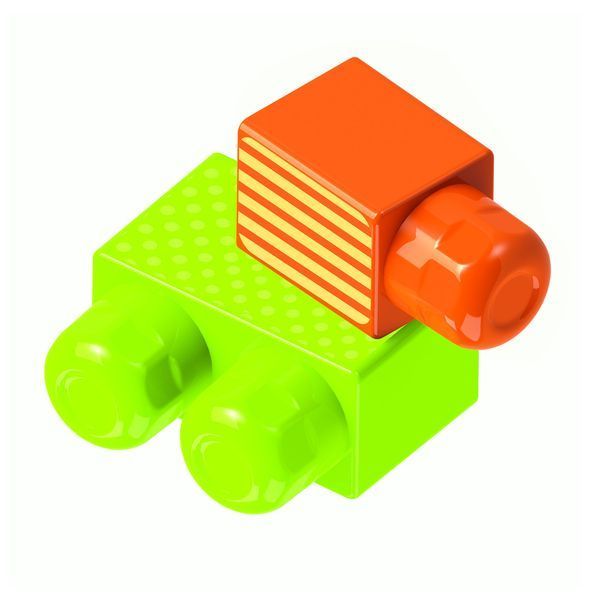 Конструктор детский Dolu DL_5019 60 элементов, в сумке