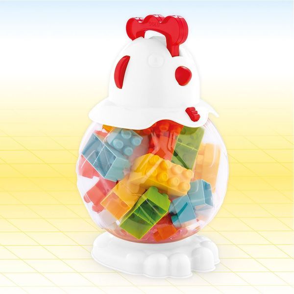 Конструктор детский Dolu DL_5129 Контейнер Петушок, 45 эл.