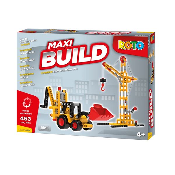 Конструктор детский Efko 14064EF-CH РОТО Стройка 453 деталей