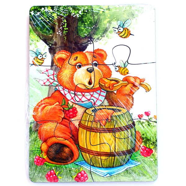 Пазл Paremo PE720-60 Медведь 6 элементов