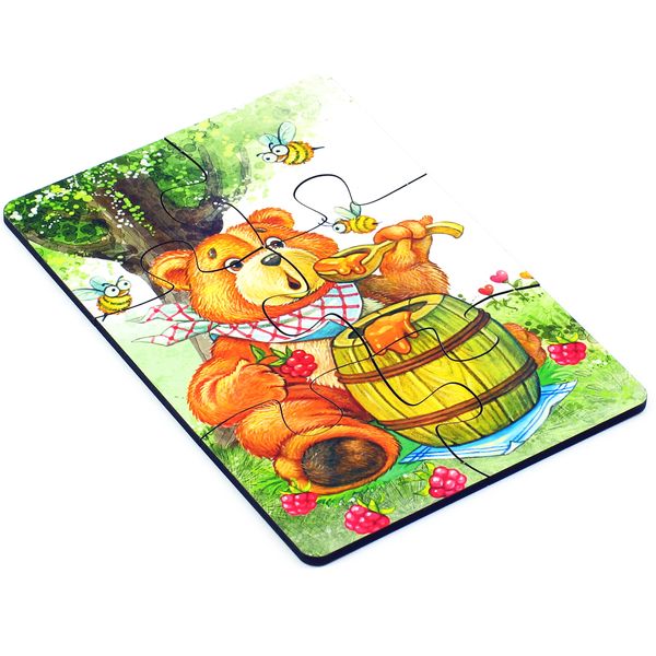 Пазл Paremo PE720-60 Медведь 6 элементов