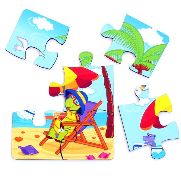 Пазл Paremo PE720-61 Черепашка 6 элементов