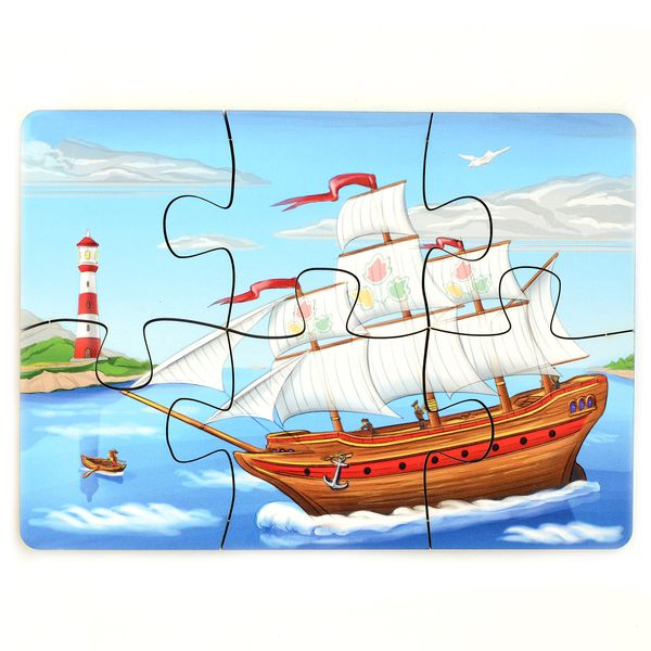 Пазл Paremo PE720-65 Кораблик 6 элементов